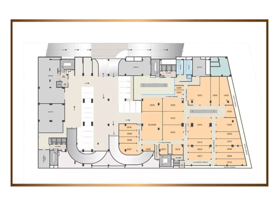 Aura Vantaje Lower Ground Floor Layout Plan