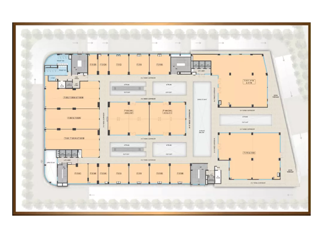 Aura Vantaje 3rd Floor Layout Plan